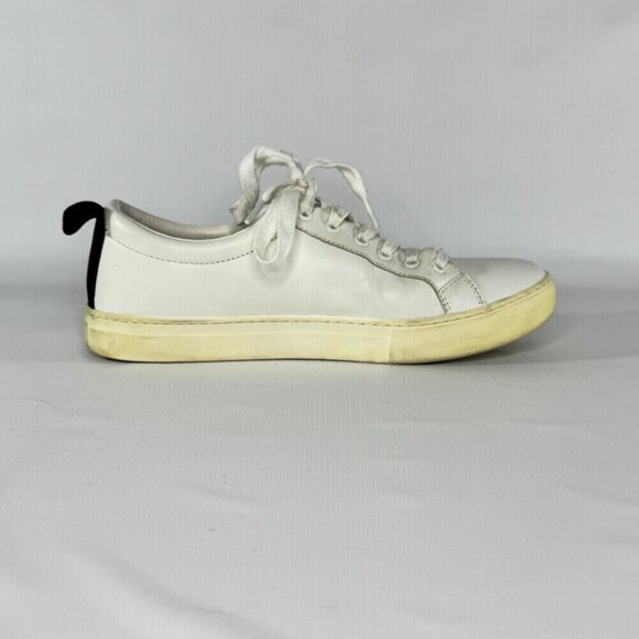 Marc Jacobs Women's Empire Love Embellished Leather Lace-Up Sneakers - Picture 3 of 14